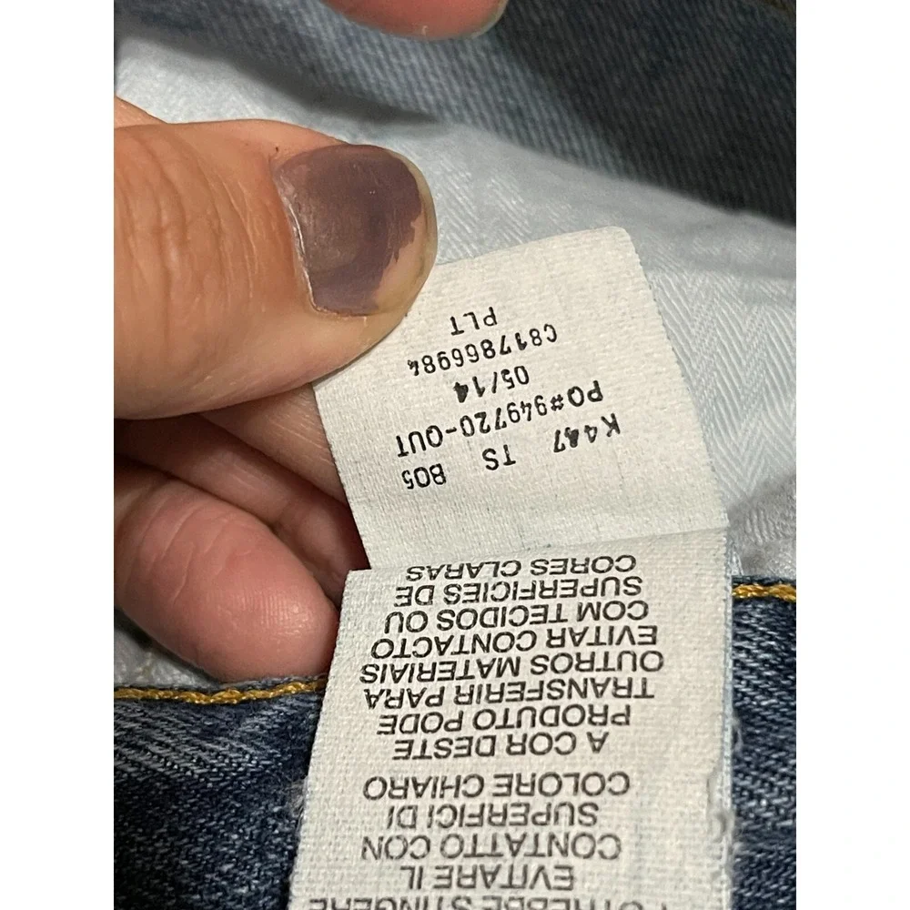 Tommy Hilfiger Jeans, Men's Size 38/30, Blue, Denim, Straight Leg, Pockets